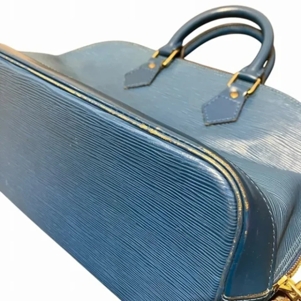 Louis Vuitton Vintage Pre-owned Leather louis-vuitton-bags Blue Dames