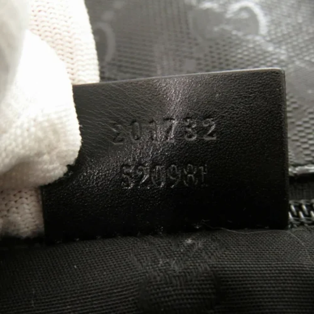 Gucci Vintage Pre-owned Canvas gucci-bags Black Dames