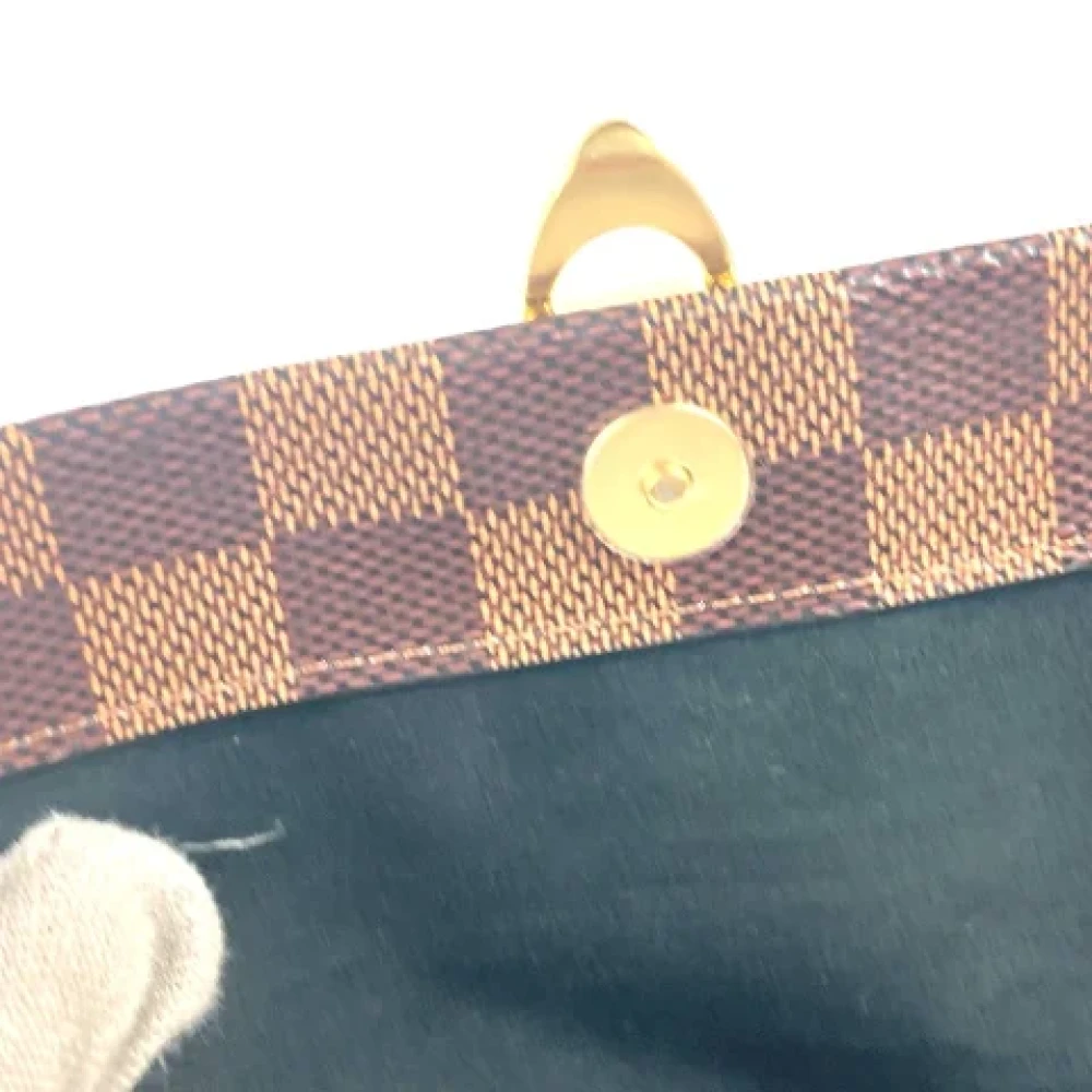 Louis Vuitton Vintage Pre-owned Cotton louis-vuitton-bags Brown Dames
