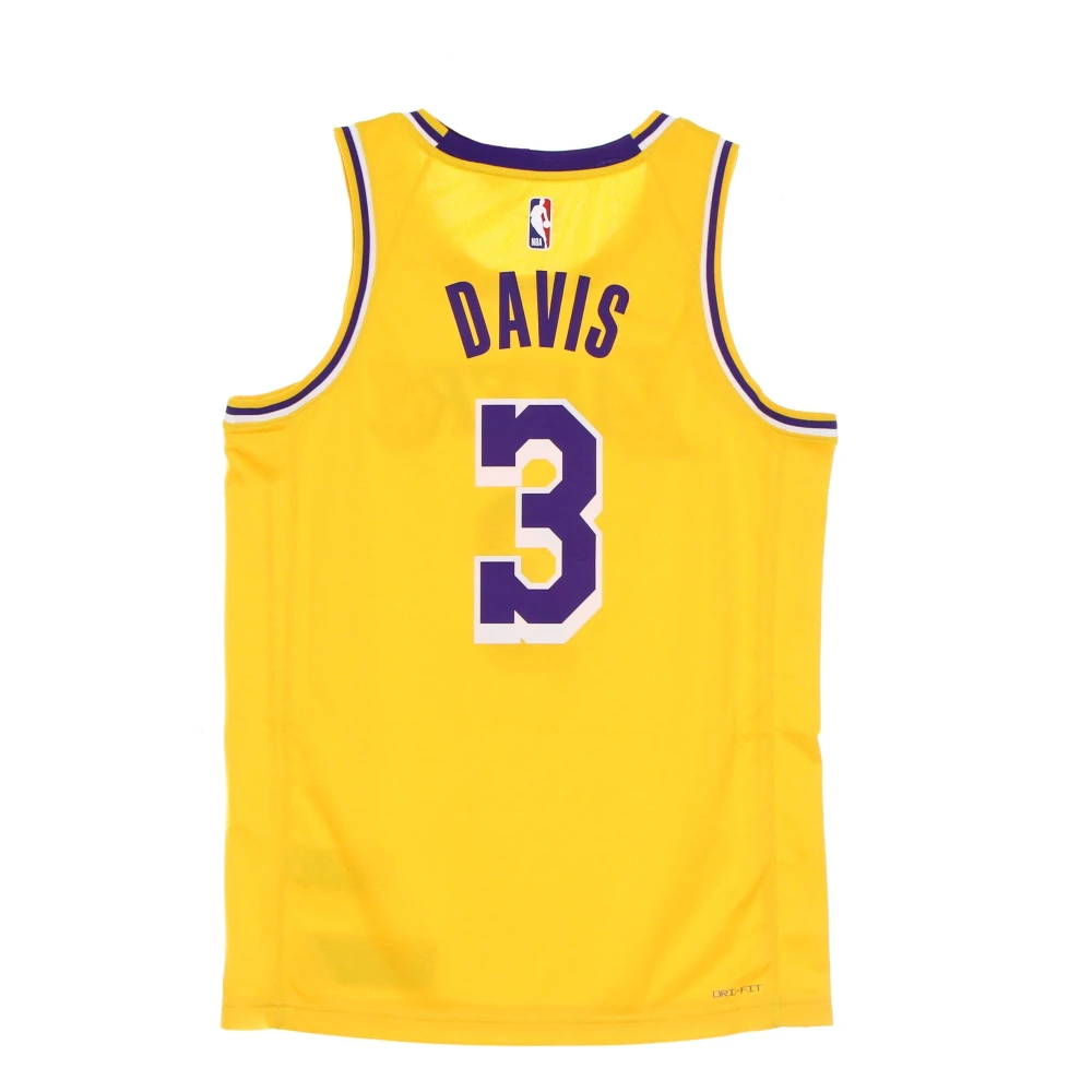 Nike Basketbal Tank Top Swingman Jersey Icon Yellow Heren