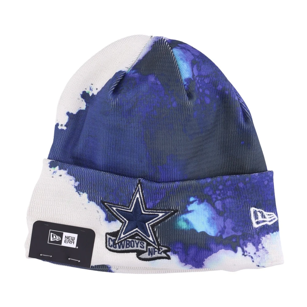 New era Dallas Cowboys NFL Teamkleuren Gebreide Muts Blue Heren