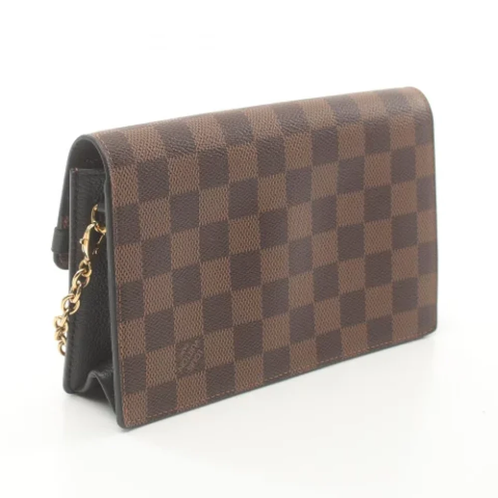 Louis Vuitton Vintage Pre-owned Canvas wallets Brown Dames