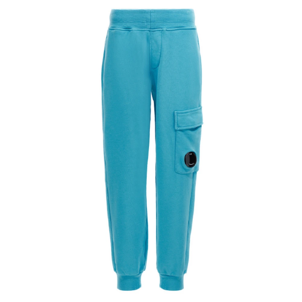 C.p. Company Boys Blue Sweatpants, 2 Y, Trousers