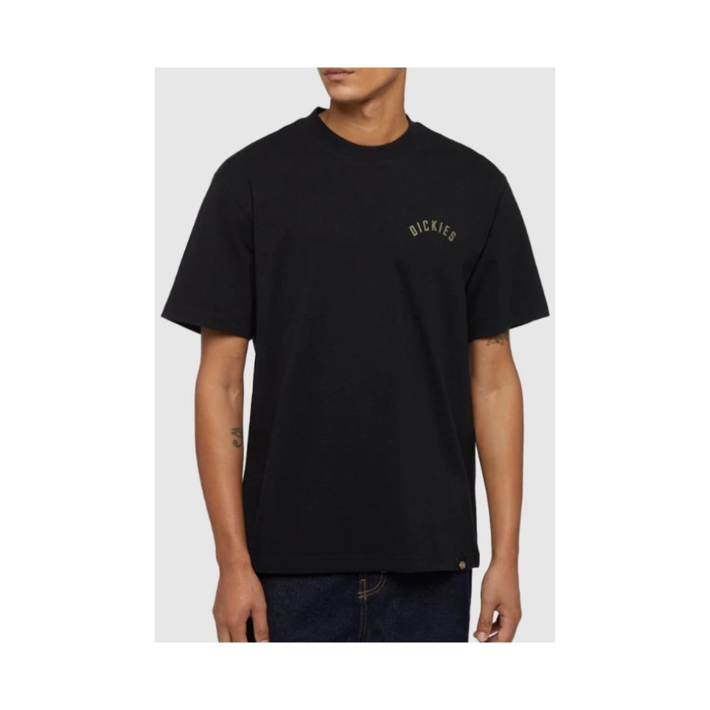 Dickies Heren Panther Tee Korte Mouw Black Heren
