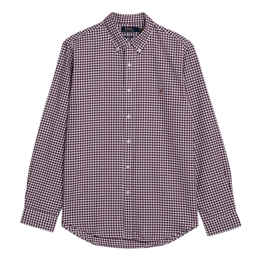 Polo Ralph Lauren Lange mouwen overhemd Brown Heren