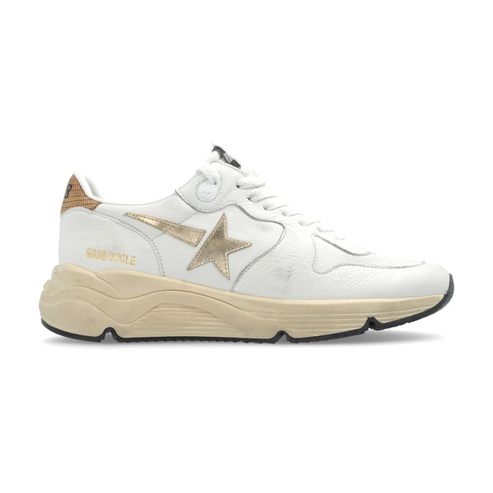 Golden Goose Running Sole Sneakers Dames Schoenen Wit