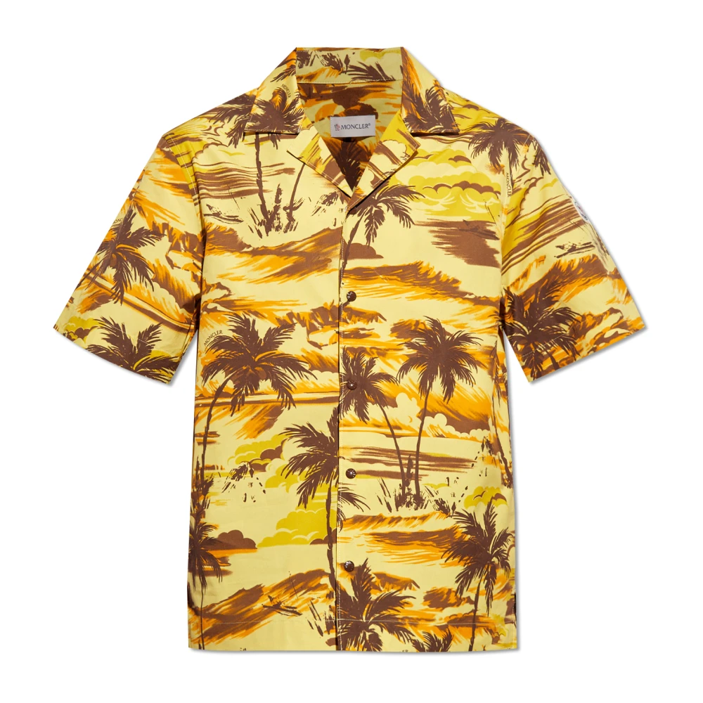 Shirts > Short Sleeve Shirts - - Moncler - Modalova