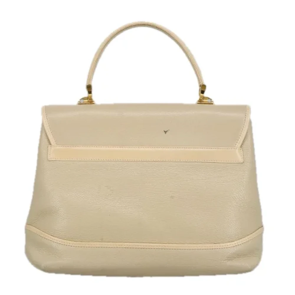 Bally Pre-owned Leather handbags Beige Dames