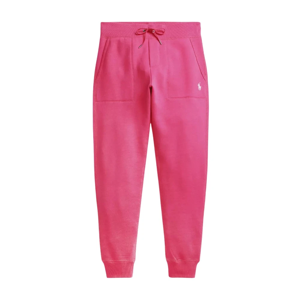 Ralph Lauren Roze joggingbroek met logo Pink Dames
