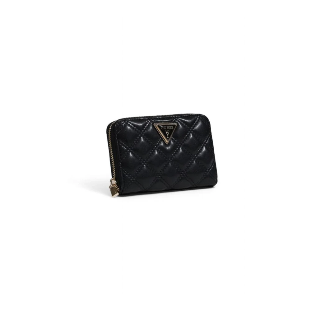 Guess Stijlvolle Polyurethaan Dames Portemonnee Collectie Black Dames