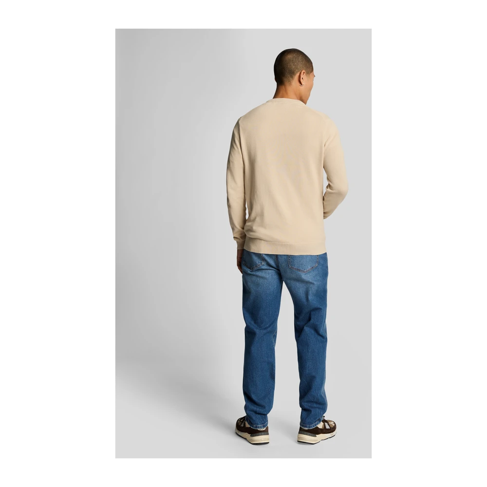 Lyle & Scott Jeans Tapered Denim Blue Heren