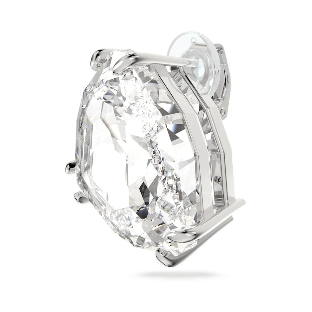 Swarovski Women's White Mesmera Ohrclip – Trilliant-Schliff - Earrings - One Size - Accessories