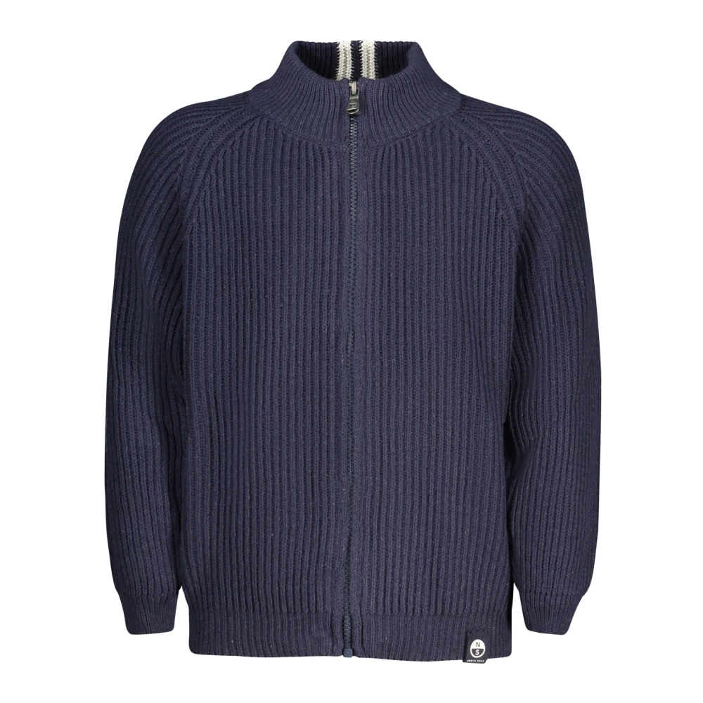 North Sails Unisex Kids Blue Kids Cardigans, 8 Y, Long-Sleeved Cardigan