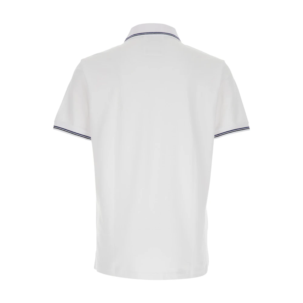 Emporio Armani Wit Poloshirt met Geborduurd Logo White Heren
