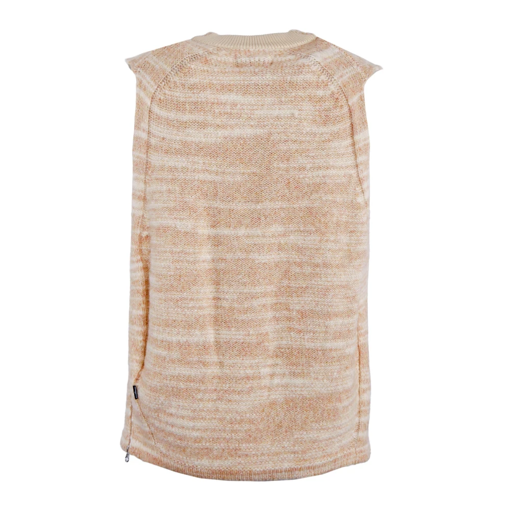 Stone Island Round-neck Knitwear Beige Heren