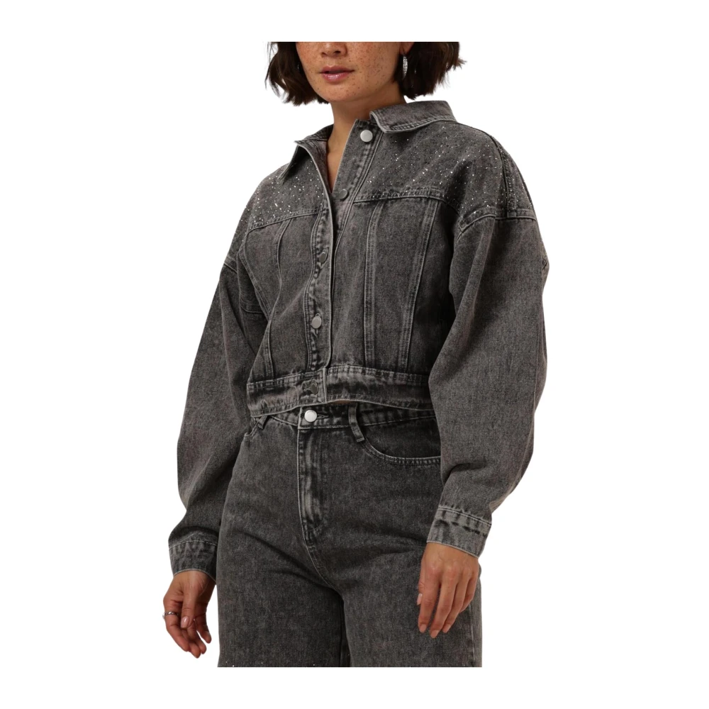 Freebird Louk Antraciet Jas Gray Dames