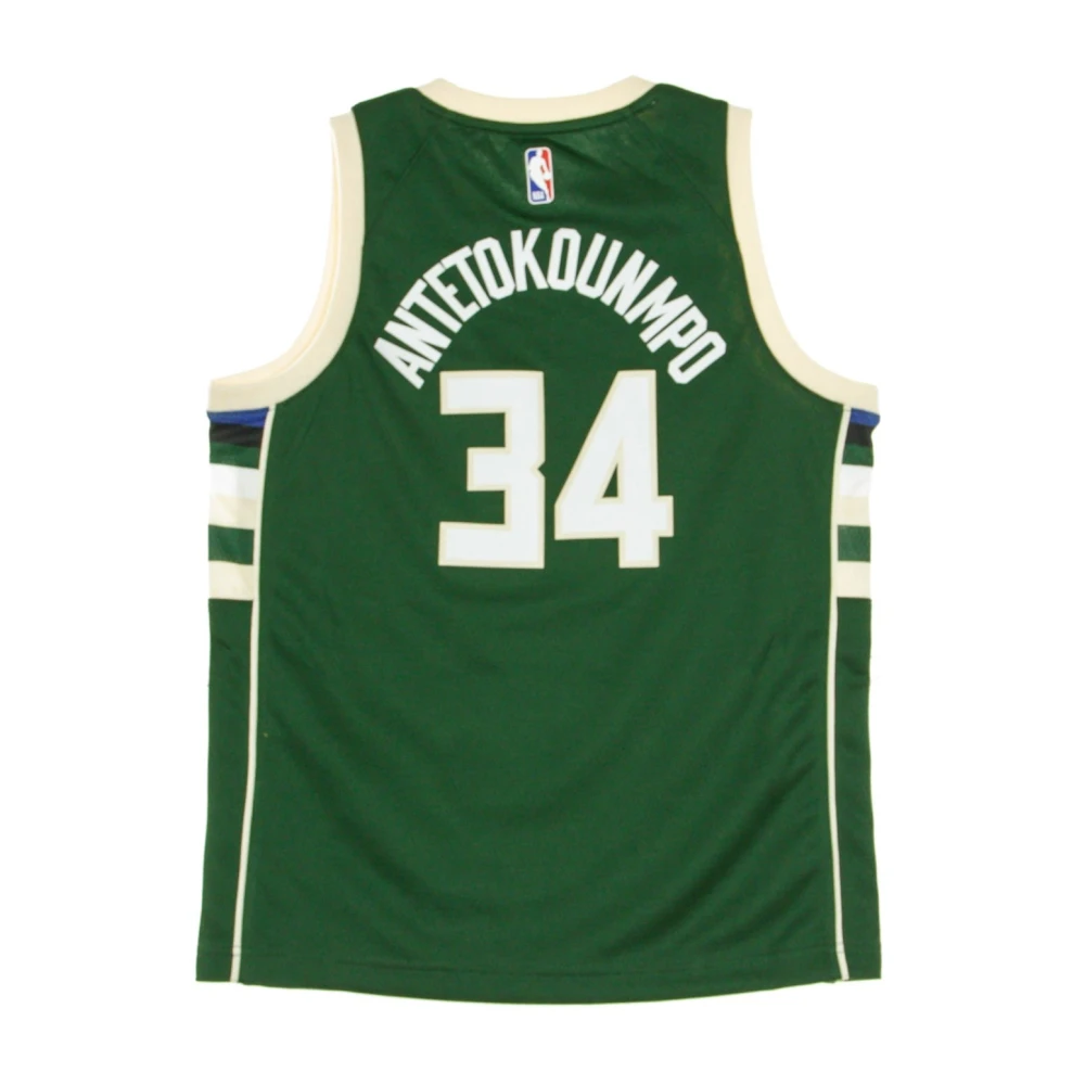 Nike Milwaukee Bucks Basketbal Tanktop Green Heren