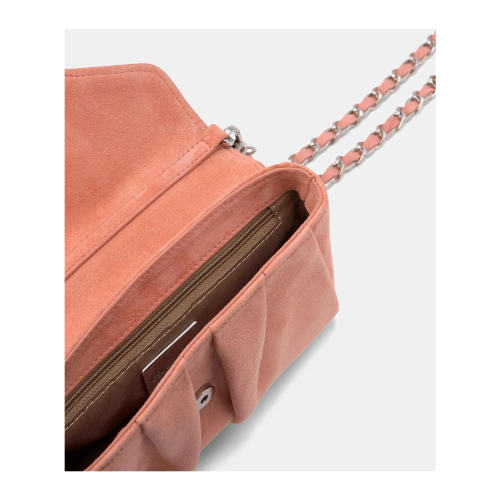 Alma en Pena Vierkante broche schoudertas Orange Dames
