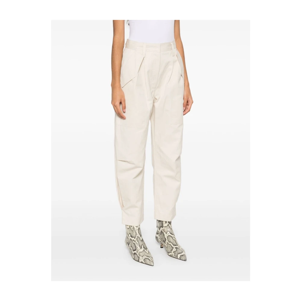 IRO Beige Broek met Zakken Beige Dames