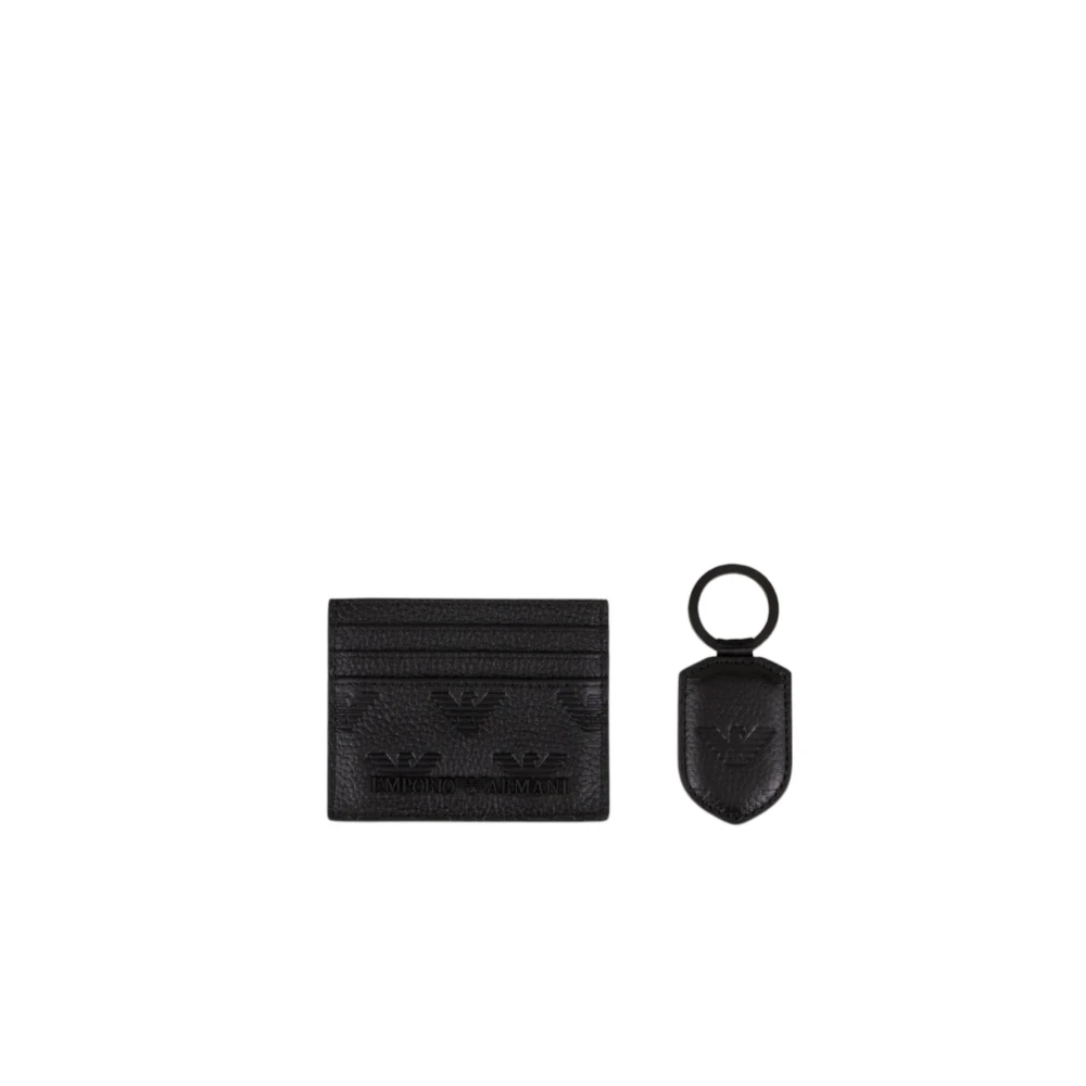 Emporio Armani Uomo Nero Accessori, Taglia Unica, New,