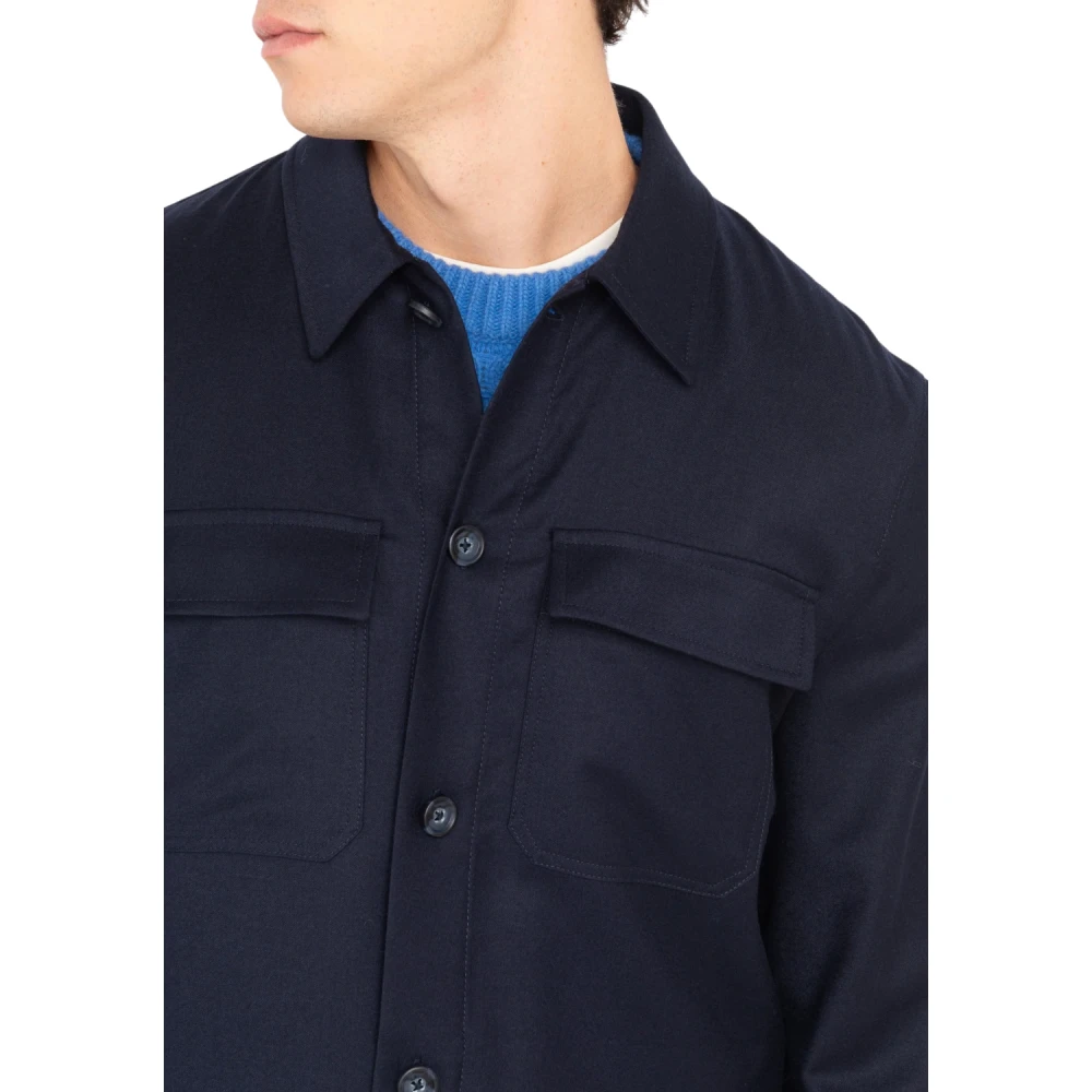 Manuel Ritz Lichtblauwe Jas Blue Heren
