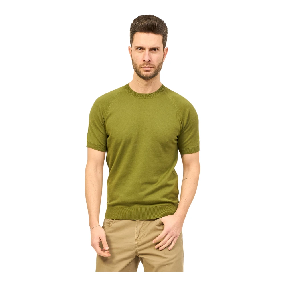 Gran Sasso T-Shirts Green Heren