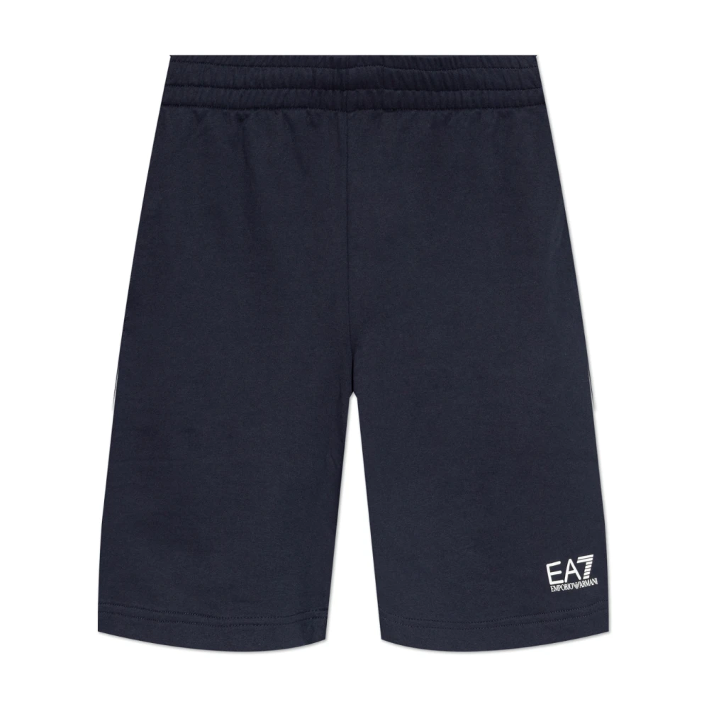 Emporio Armani Ea7 Uomo Blu Pantaloncini, M, New,