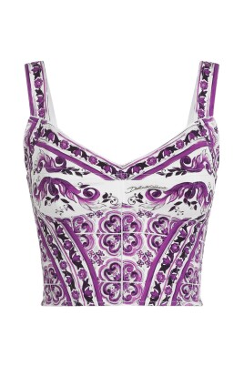 graphic-heart-print-bustier-top