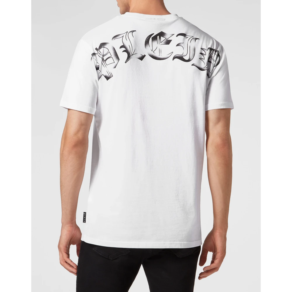 Philipp Plein Ronde Hals T-Shirt White Heren