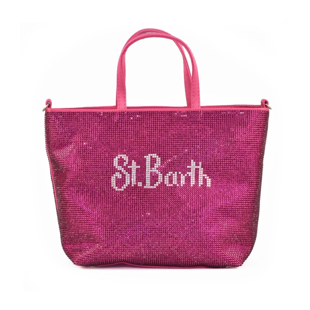 MC2 Saint Barth Polyester Strandtas Pink Dames