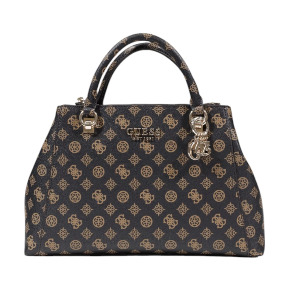 Guess Herfst Winter Dames Grote Tassen Collectie Brown Dames