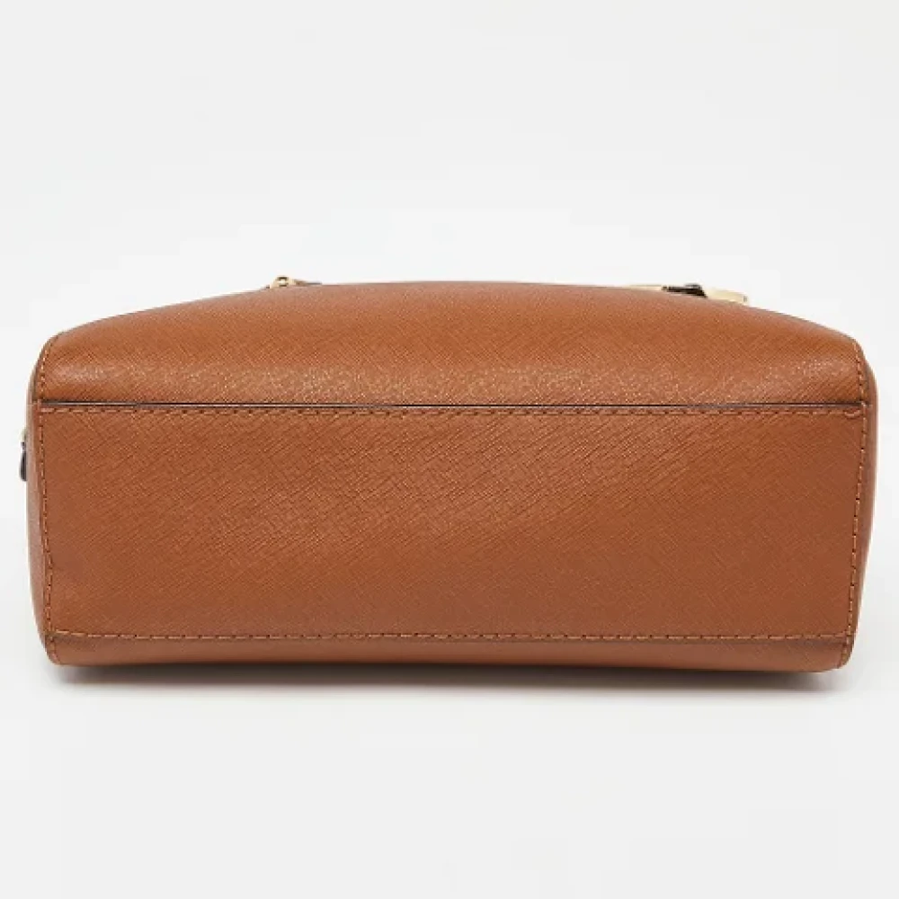 Michael Kors Pre-owned Leather handbags Brown Dames
