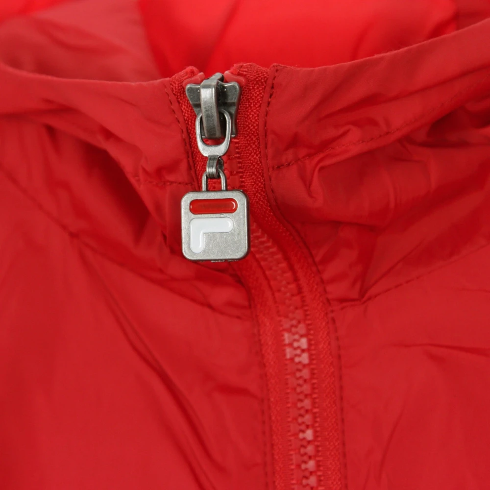 Fila Rode Heren Windbreaker Jas Red Heren
