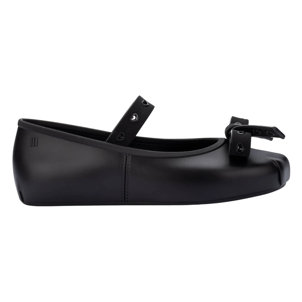 Melissa Women's Black Sophie Crush Ballerina