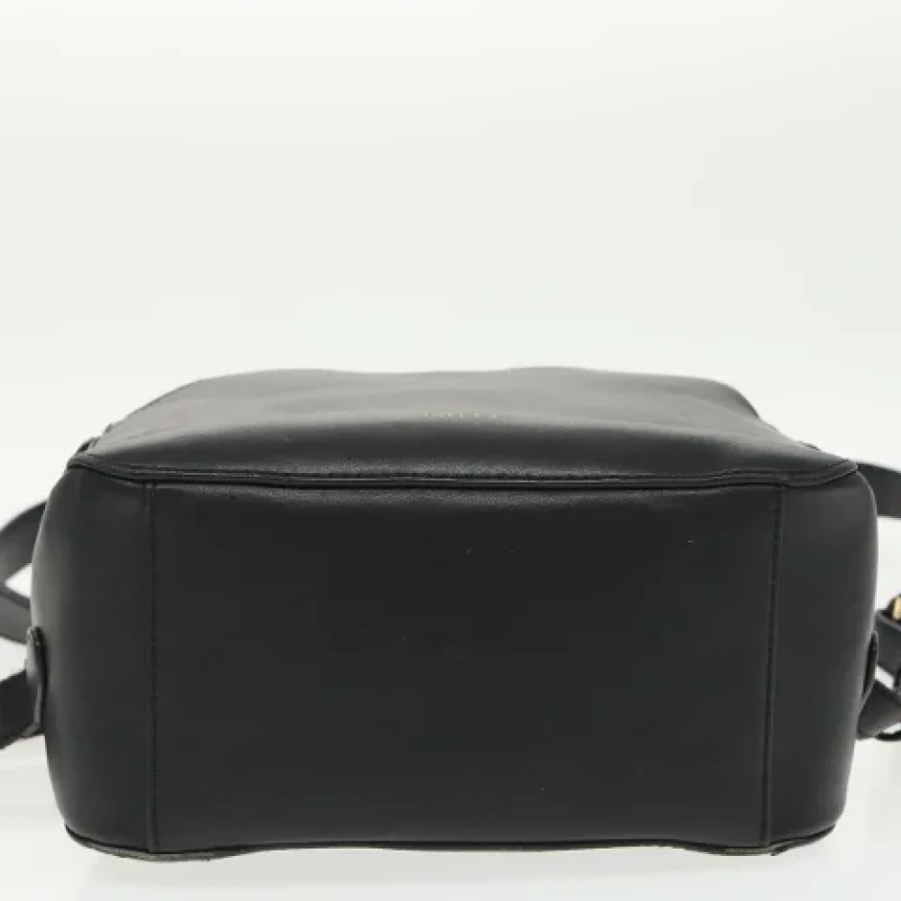 Bally Pre-owned Leather backpacks Black Dames
