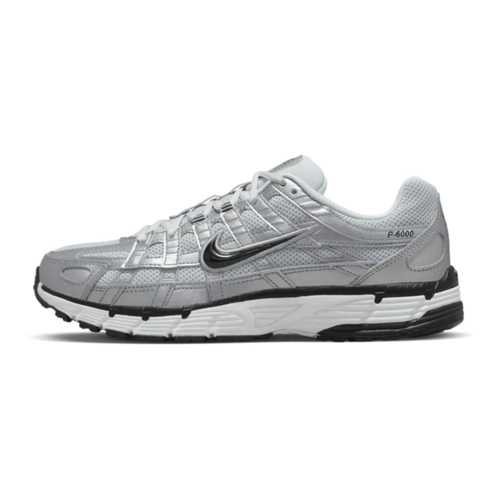 Nike P-6000 Shoes Womens - Wht/Blk/Silver - Size 7 (41) - Image 3