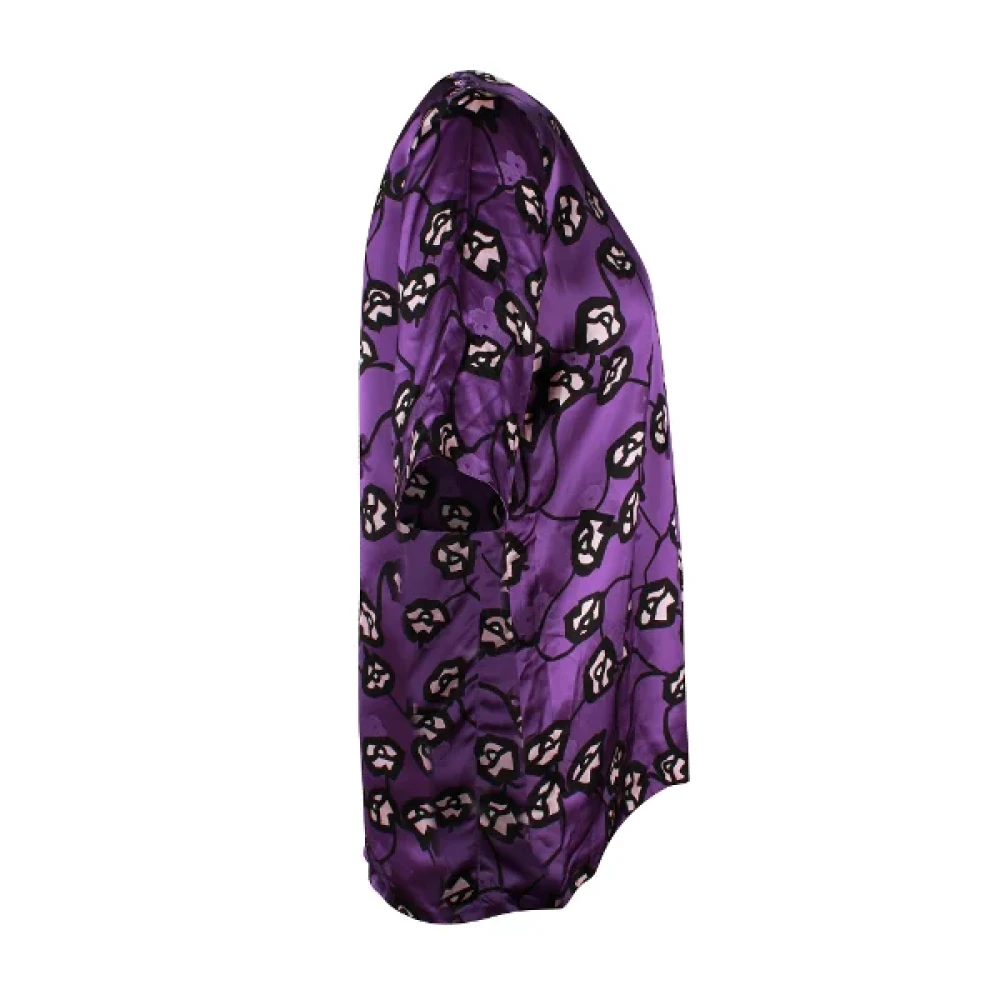 Marni Pre-owned Fabric tops Purple Dames