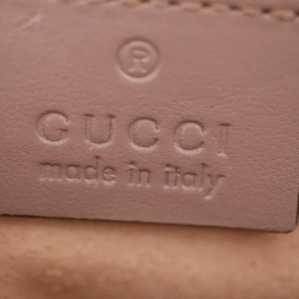 Gucci Vintage Pre-owned Leather wallets Brown Dames