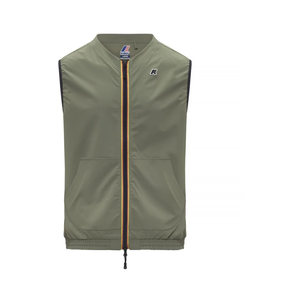 K-Way Uomo Verde Giacche, M, New,
