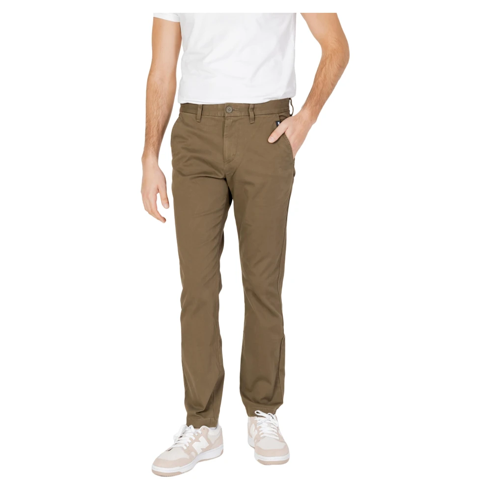 Tommy Jeans Herren Grün E Chino Hose Frühling/Sommer