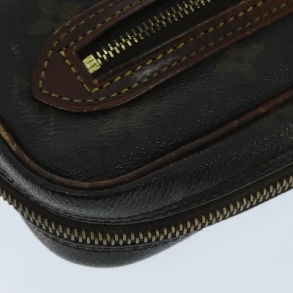 Louis Vuitton Vintage Pre-owned Canvas clutches Brown Dames