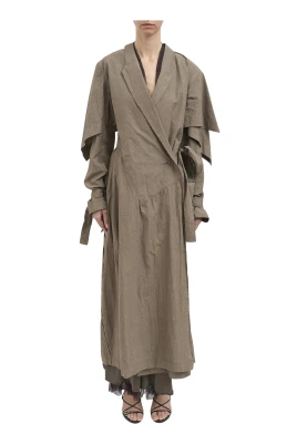 Layered Trench Coat