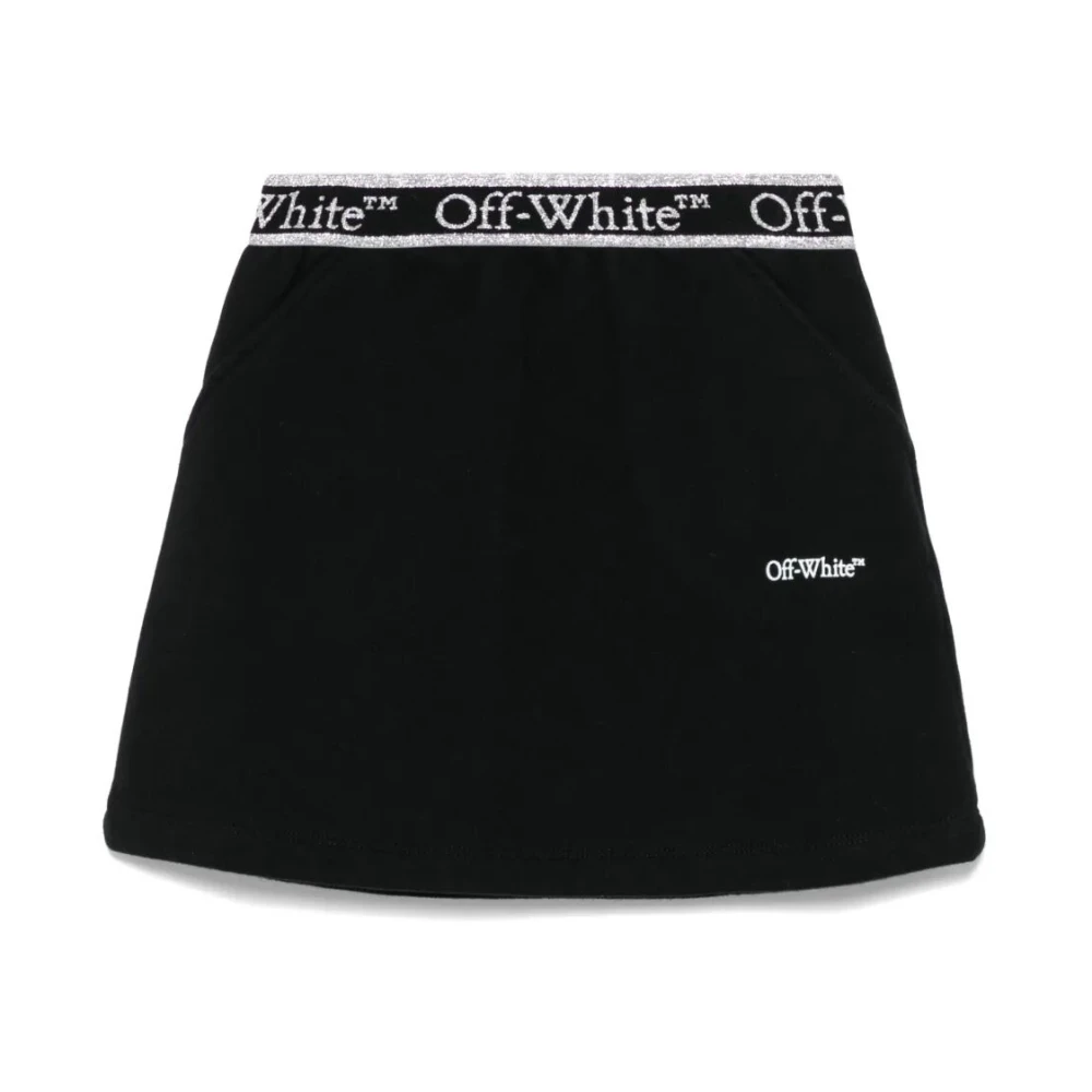 Off White Logo Band Sweatkjol Black, Flicka