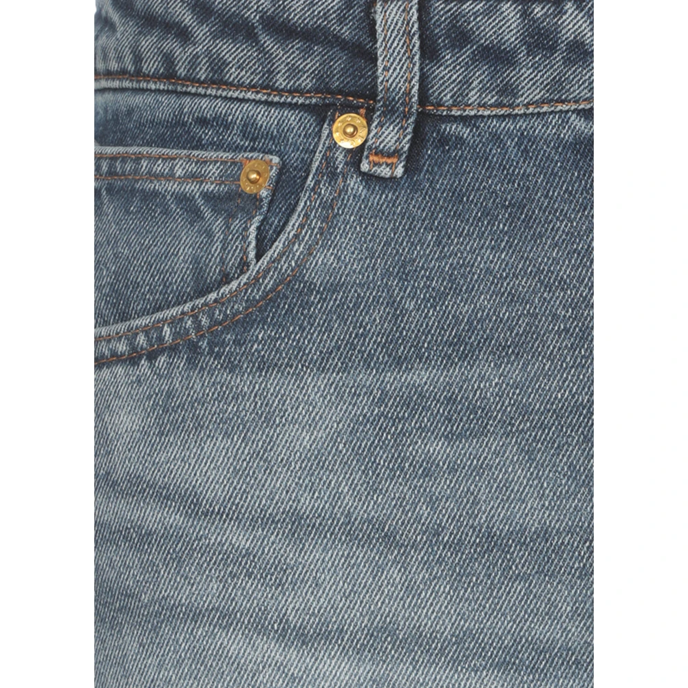 A.p.c. Blauwe Katoenen Jeans voor Vrouwen Blue Dames