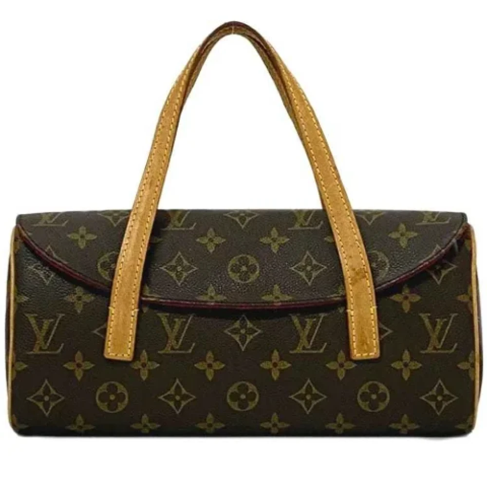 Louis Vuitton Vintage Pre-owned Canvas handbags Brown Dames
