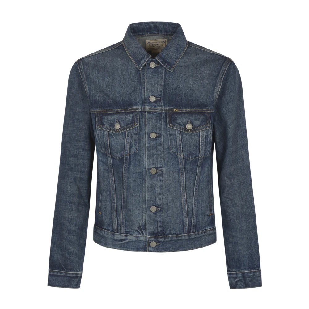 Polo Ralph Lauren Icon Trucker Denim Jack Blue Heren