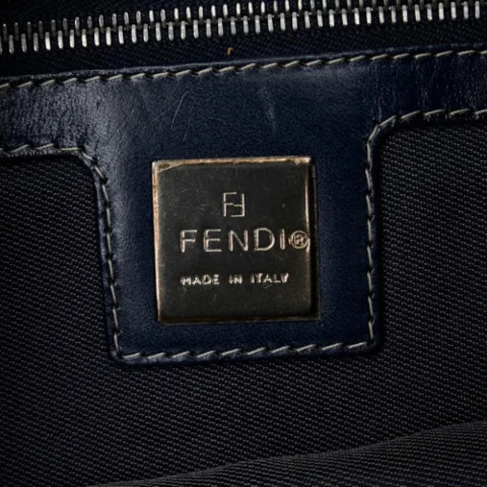 Fendi Vintage Pre-owned Canvas totes Blue Dames