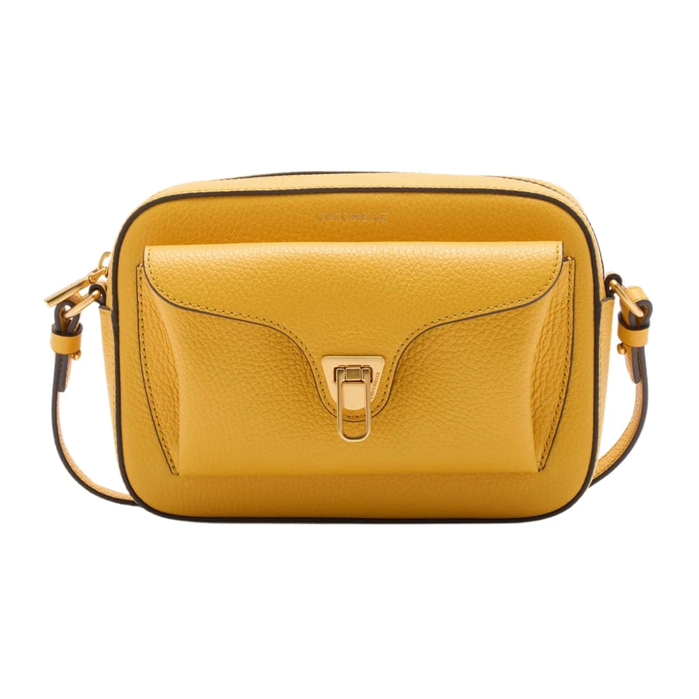 Coccinelle Women's Yellow Beat Soft Small