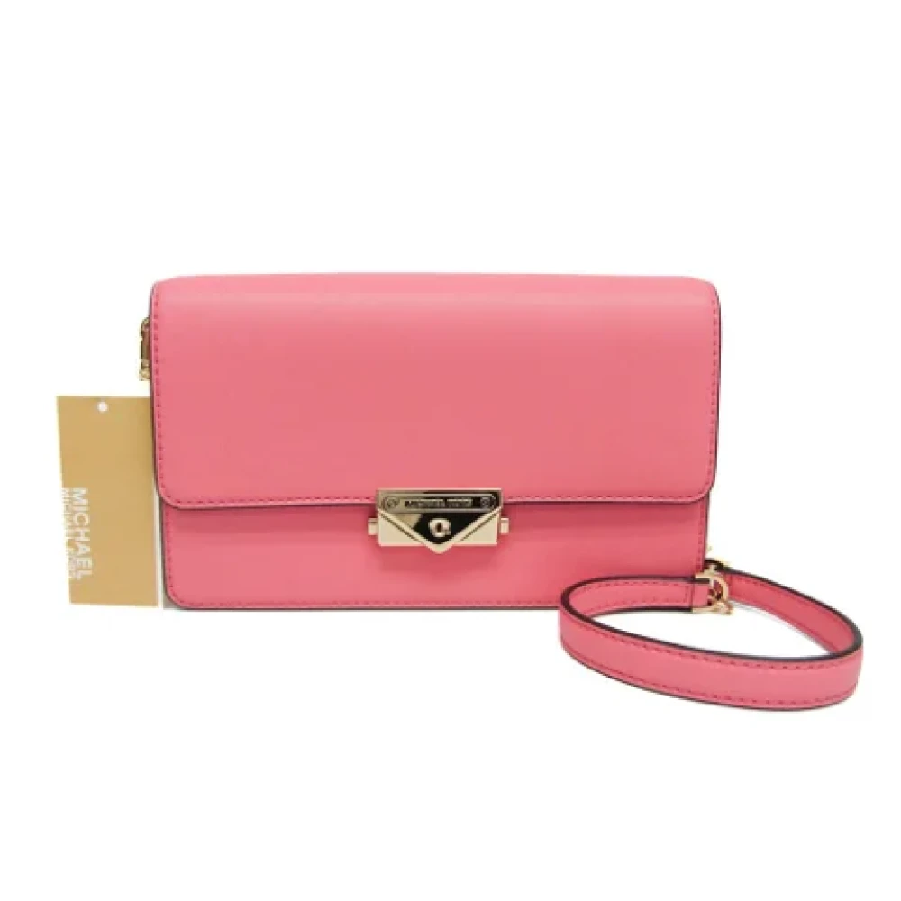 Michael Kors Pre-owned Leather shoulder-bags Pink Dames