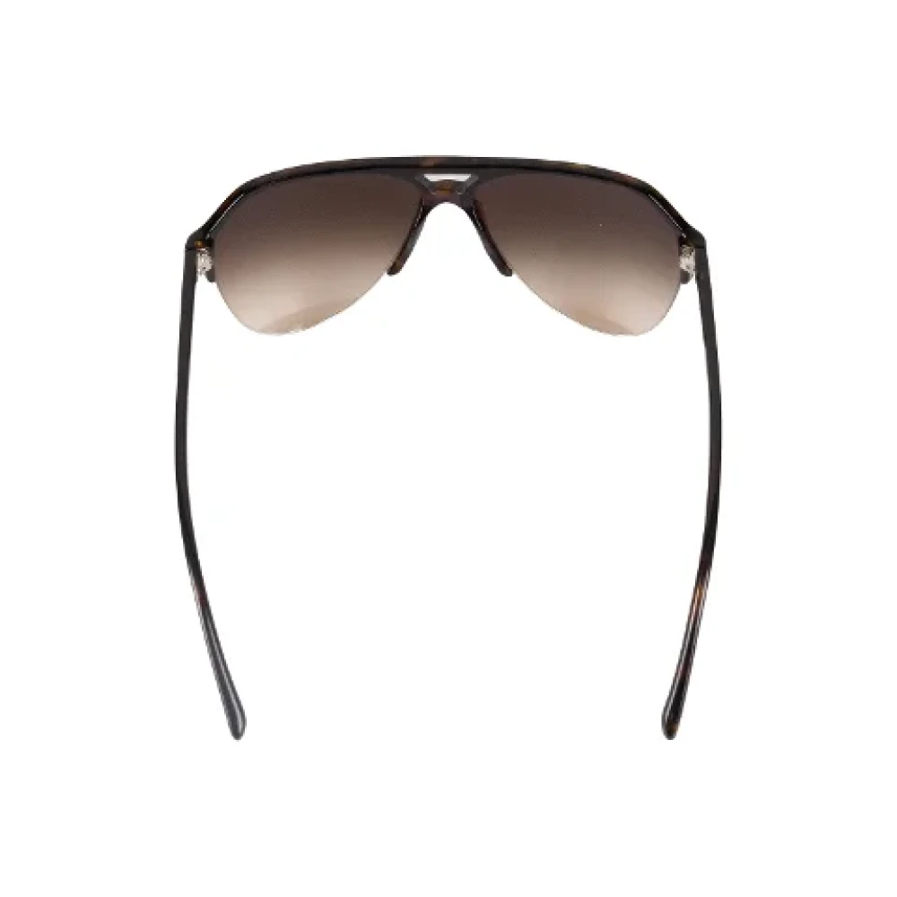 Dolce & Gabbana Pre-owned Acetate sunglasses Brown Dames